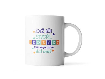 Sablio Hrnek Když Bůh stvořil dědečky - 200 ml - espresso (Varianta Sablio Hrnek Když Bůh stvořil dědečky - 200 ml - espresso)