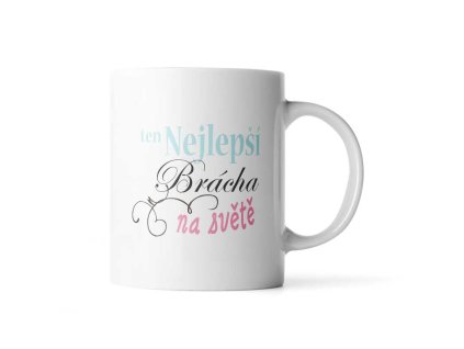 Sablio Hrnek Ten nejlepší brácha na světě - 200 ml - espresso (Varianta Sablio Hrnek Ten nejlepší brácha na světě - 200 ml - espresso)