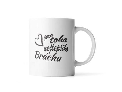 Sablio Hrnek Pro toho nejlepšího bráchu - 200 ml - espresso (Varianta Sablio Hrnek Pro toho nejlepšího bráchu - 200 ml - espresso)