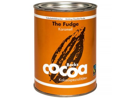22001 becks cocoa bio rozpustna cokolada fudge s jemnym karamelem 250 g