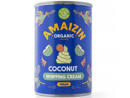 21683 amaizin kokosovy krem ke slehani tuku bio 400 ml