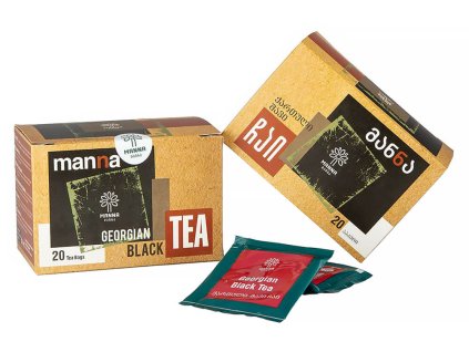 21923 manna gruzinsky cerny caj porcovany 20 ks