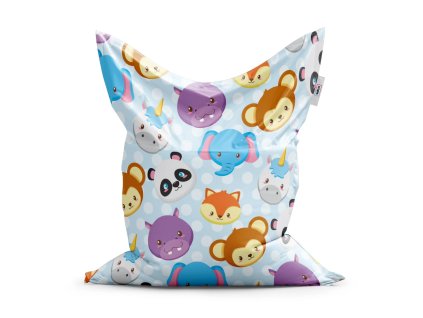 Sablio Sedací vak Classic Zoo pro děti - 150x100 cm (Varianta Sablio Sedací vak Classic Zoo pro děti - 150x100 cm)
