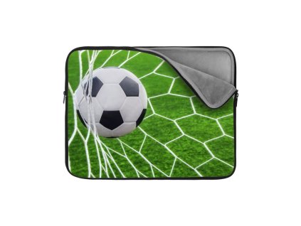 Sablio Obal na notebook Fotbalový míč v bráně - 13" (Varianta Sablio Obal na notebook Fotbalový míč v bráně - 13")