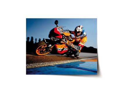 Sablio Plakát Motorkář 2 - 120x80 cm (Varianta Sablio Plakát Motorkář 2 - 120x80 cm)