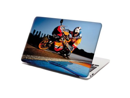 Sablio Samolepka na notebook Motorkář 2 - 29x20 cm (Varianta Sablio Samolepka na notebook Motorkář 2 - 29x20 cm)