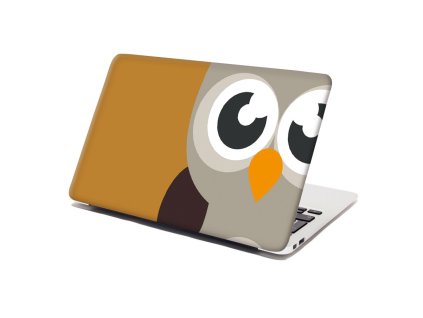 Sablio Samolepka na notebook Kreslená sova - 29x20 cm (Varianta Sablio Samolepka na notebook Kreslená sova - 29x20 cm)