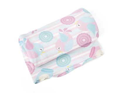 Sablio Deka Roztomilí ptáčci - 150x120 cm (Varianta Sablio Deka Roztomilí ptáčci - 150x120 cm)