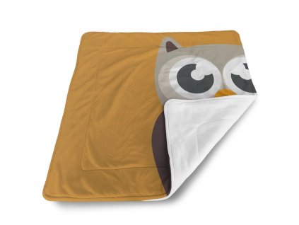 Sablio Deka pro miminko Kreslená sova - 80x100 cm (Varianta Sablio Deka pro miminko Kreslená sova - 80x100 cm)