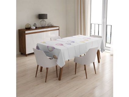 Sablio Ubrus Pastelová oslava - 130x130 cm (Varianta Sablio Ubrus Pastelová oslava - 130x130 cm)