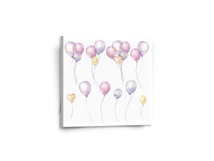 Sablio Obraz Pastelová oslava - 50x50 cm (Varianta Sablio Obraz Pastelová oslava - 50x50 cm)