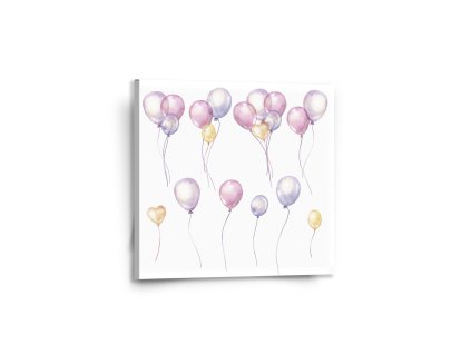 Sablio Obraz Pastelová oslava - 50x50 cm (Varianta Sablio Obraz Pastelová oslava - 50x50 cm)