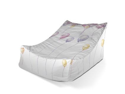 Sablio Sedací vak Lounge Pastelová oslava - 80 x 95 x 50 cm (Varianta Sablio Sedací vak Lounge Pastelová oslava - 80 x 95 x 50 cm)