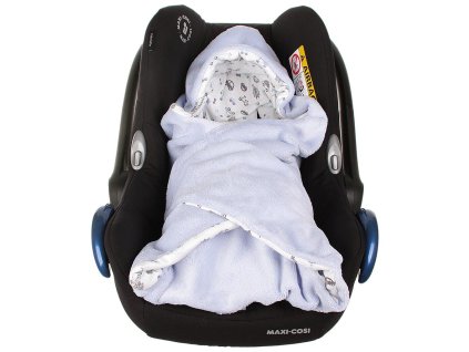 5742 zavinovacka miminko svetle modra auto 12822