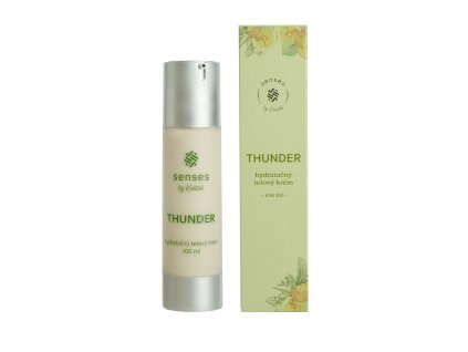 Kvitok Senses Hydratační tělový krém Thunder (100 ml) - svěže kořenitá vůně (Varianta svěže kořenitá vůně)