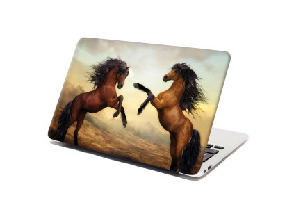 Sablio Samolepka na notebook Vzpínající se koně - 29x20 cm (Varianta Sablio Samolepka na notebook Vzpínající se koně - 29x20 cm)