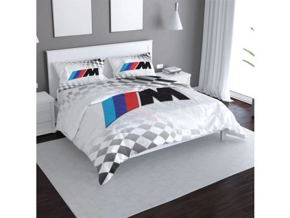 Sablio Povlečení MPERFORMANCE Šachovnice - 140x200 / 90x70 (Varianta Sablio Povlečení MPERFORMANCE Šachovnice - 140x200 / 90x70)