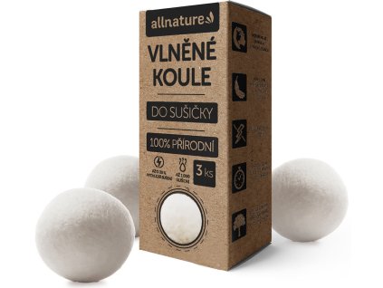 22610 allnature vlnene koule do susicky 3 ks