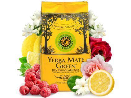 21329 mate green yerba mate flor de limonero 400 g