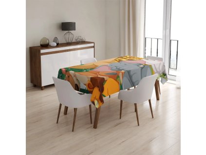 Sablio Ubrus Zoo - 130x130 cm (Varianta Sablio Ubrus Zoo - 130x130 cm)