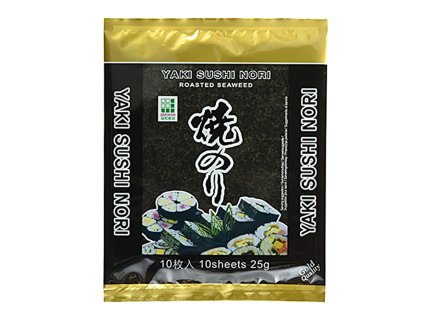 7170 yaki sushi nori gold prazene morske rasy 25g