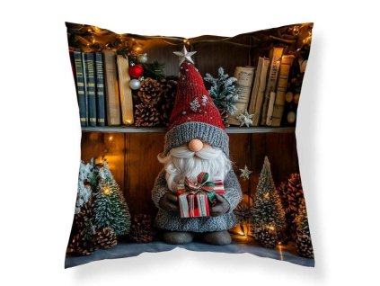 DL 449315 vanocni povlak na polstarek trpaslik knihovna micro
