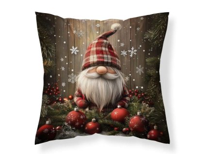 DL 449322 vanocni povlak na polstarek trpaslik ozdoby micro