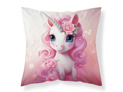 DL 449377 povlak na polstarek jednorozec ruze micro
