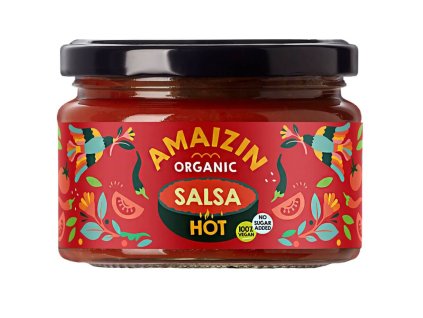 21905 amaizin salsa omacka pikantni bio 260 g