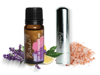Natasha Aroma sada s inhalátorem - Relax - uklidňující levandule a citron (Varianta Relax - uklidňující levandule a citron)
