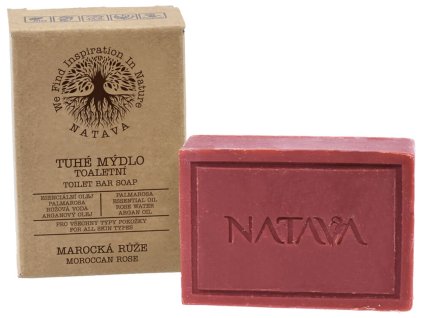12660 natava toaletni tuhe mydlo marocka ruze 100 g