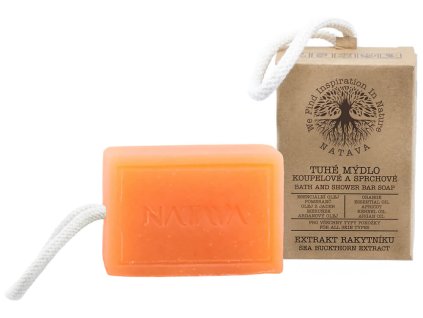 12693 natava koupelove a sprchove tuhe mydlo extrakt rakytniku 100 g
