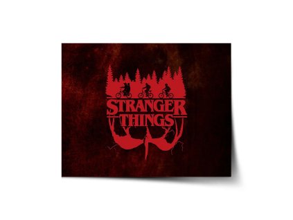Sablio Plakát Stranger Things Red - 120x80 cm (Varianta Sablio Plakát Stranger Things Red - 120x80 cm)