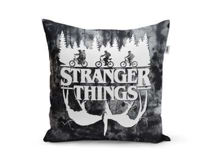 Sablio Polštář Stranger Things White - 40x40 cm (Varianta Sablio Polštář Stranger Things White - 40x40 cm)