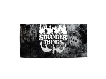 Sablio Ručník Stranger Things White - 30x50 cm (Varianta Sablio Ručník Stranger Things White - 30x50 cm)