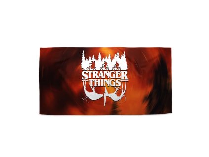Sablio Ručník Stranger Things Glow - 30x50 cm (Varianta Sablio Ručník Stranger Things Glow - 30x50 cm)