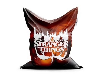 Sablio Sedací vak Classic Stranger Things Glow - 150x100 cm (Varianta Sablio Sedací vak Classic Stranger Things Glow - 150x100 cm)