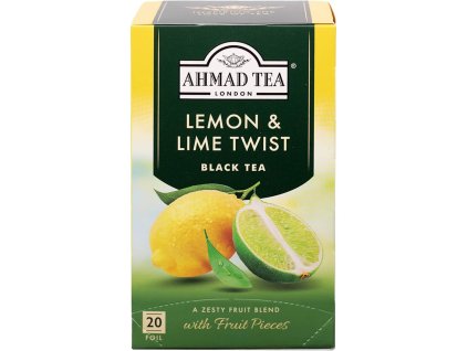 23135 ahmad tea lemon lime twist 20 x 2 g