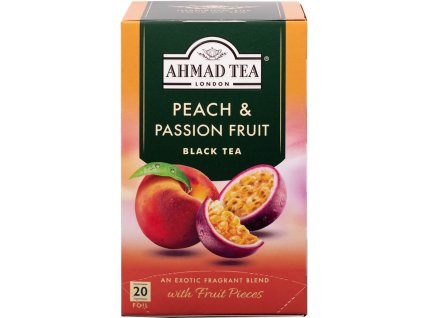 23138 ahmad tea peach passion fruit 20 x 2 g