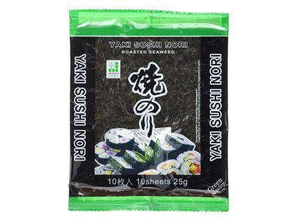 7161 yaki sushi nori green prazene morske rasy 25 g