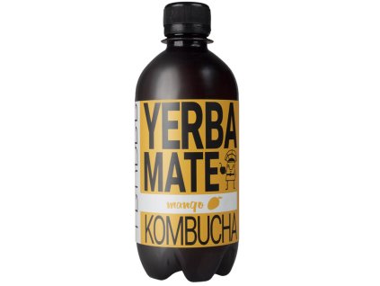 23306 yerbee yerba mate kombucha mango bio 400 ml