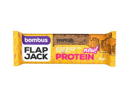 23408 bombus flapjack protein toffee 80 g