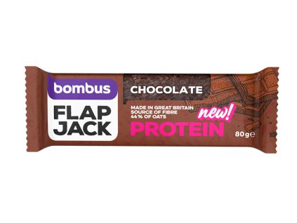 23411 bombus flapjack protein chocolate 80 g