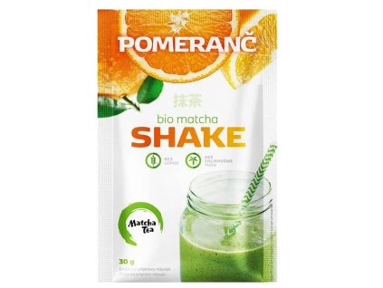 Matcha tea Bio Matcha Shake pomeranč (Množství 30 g)