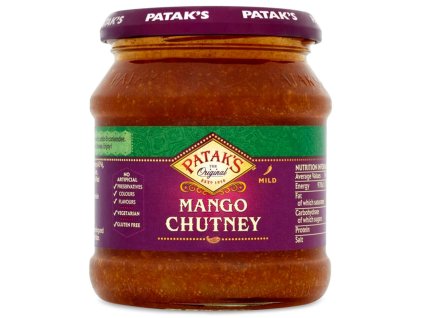 15482 pataks mango chutney jemne 340 g