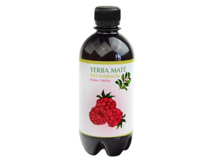 11356 kombucha yerba mate malina bio 400 ml