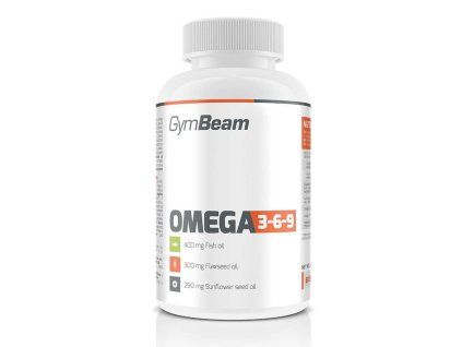 GymBeam Omega 3-6-9 (Kapsle 120 kaps.)