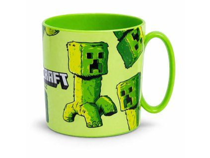 Hrnček Minecraft s creeper motivem