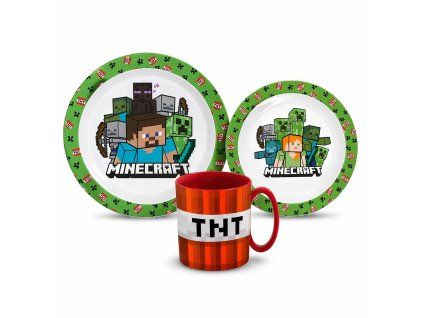 Sada nádobí Minecraft s TNT motivem(1)