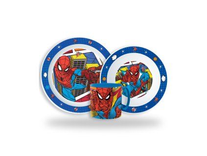 Dětský jídelní set Spiderman